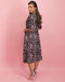 Kelly Wrap Dress | Black