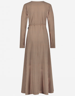 Dress Jessica Technical Jersey | Brick