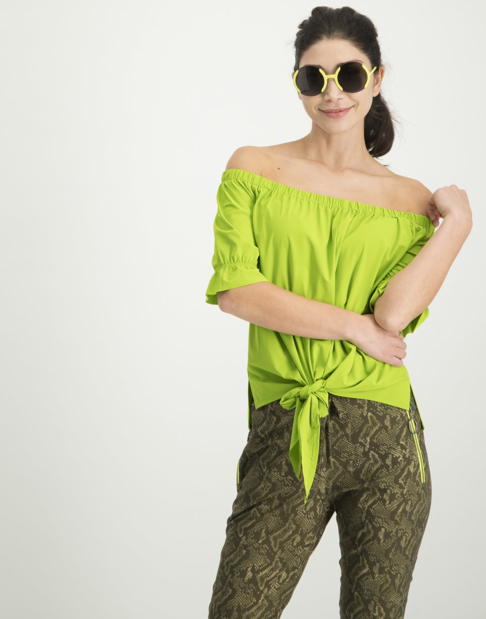 Nicole Knotted Top | New Rosso Masai