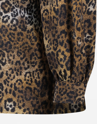 Blouse Sabine Technical Jersey | Animal Brown