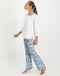 Evie Tie Top | White