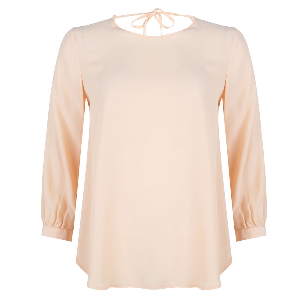 Evie Tie Top | Ecru