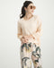 Evie Tie Top | Ecru