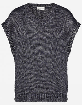 Vest Filippa | Blue Melange
