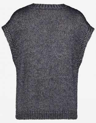 Vest Filippa | Blue Melange