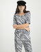 Izzy Pants Black and White | White/Black
