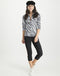 Debbie Shirt Black and White | White/Black