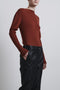 Pullover A-sweter | Tabaco
