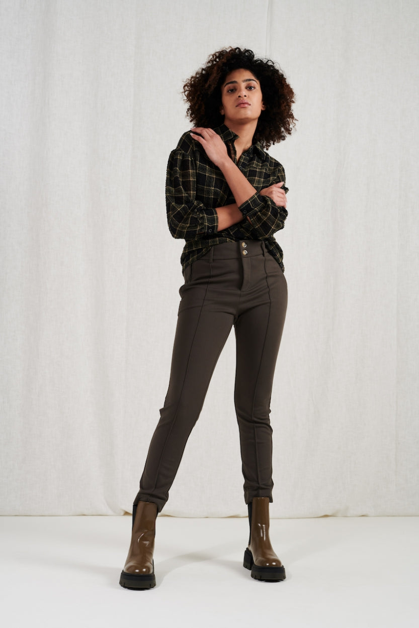Pants Ingrid Eco Viscose | Army