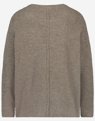 Pullover Cosy Boucle | Toupe