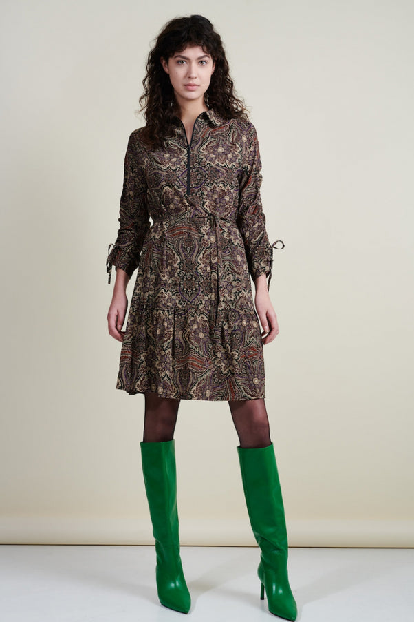Dress Maayke Eco Viscose | Brown