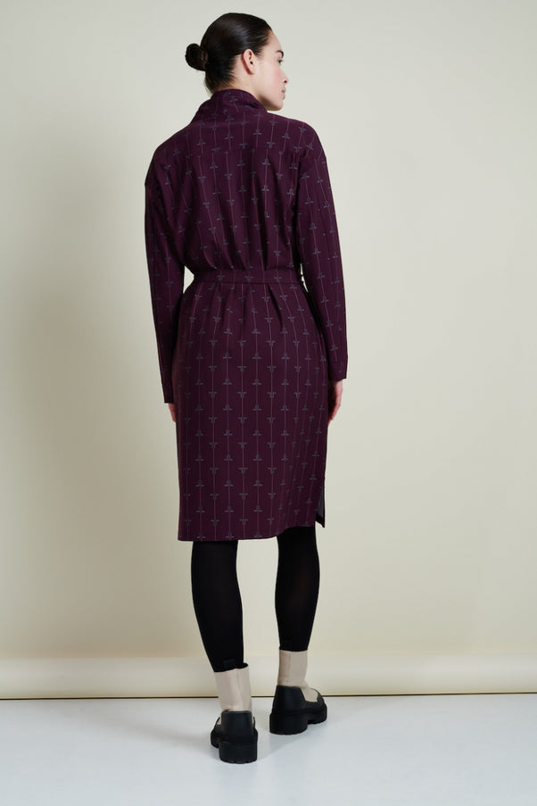 Dress Lena Technical Jersey | Purple