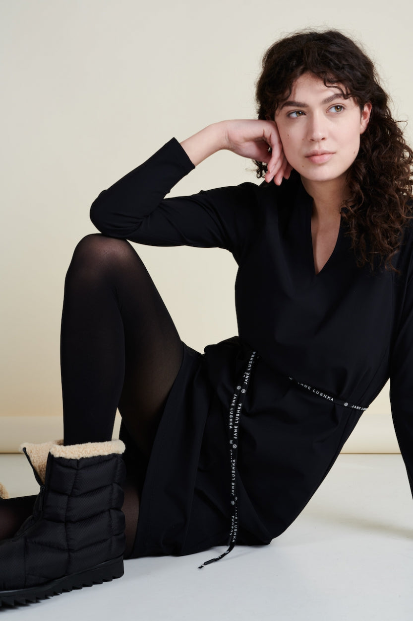 Dress Andre Technical Jersey | Black
