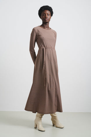 Dress Jessica Technical Jersey | Brick