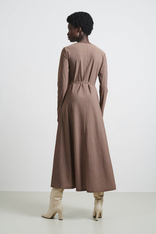 Dress Jessica Technical Jersey | Brick