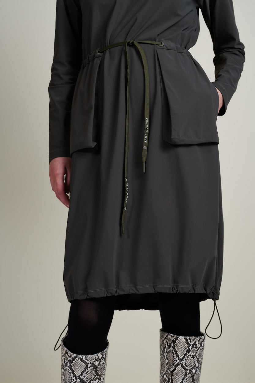 Dress Leona/N Technical Jersey | Army