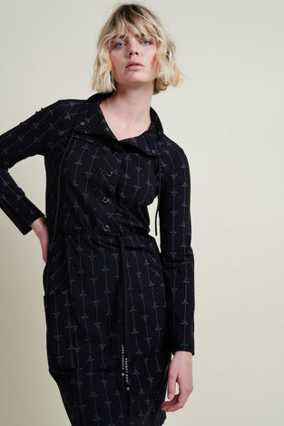 Dress Stella Technical Jersey | Black