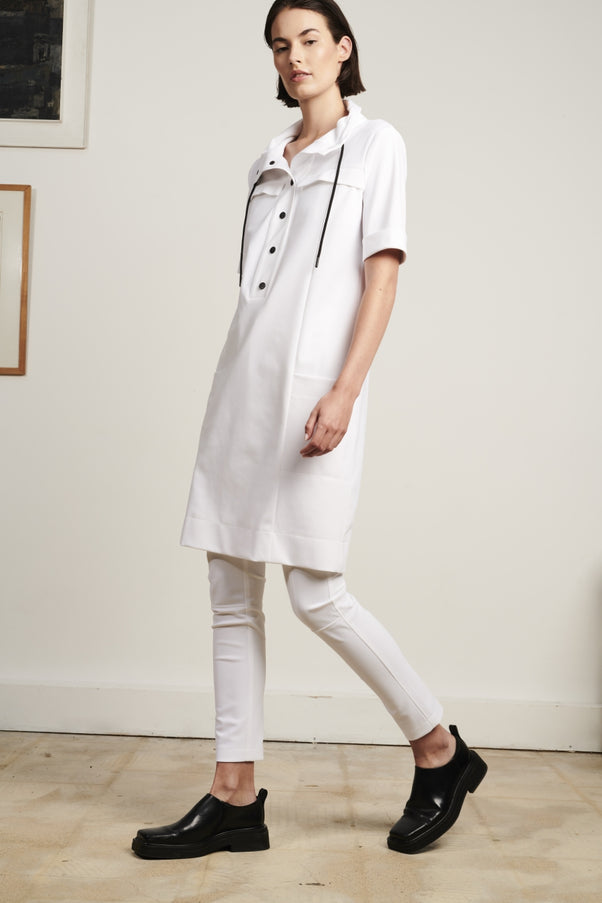 Dress Stella Technical Jersey | White