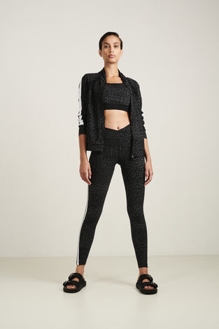 JL Jacket Da V06 | Black/White
