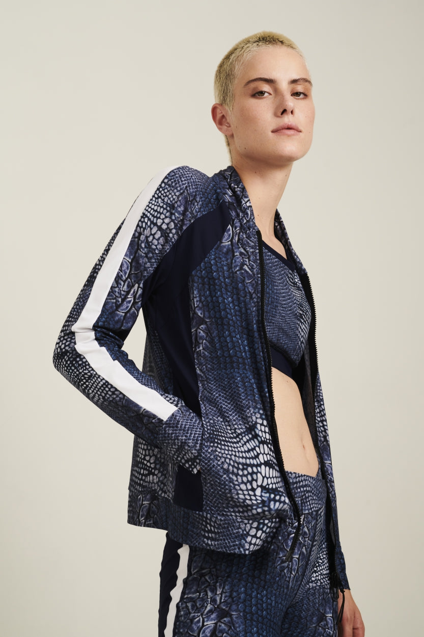 JL Jacket V05 | Blue/White