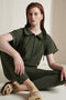 Jumpsuit Frida Technical Jersey | Army