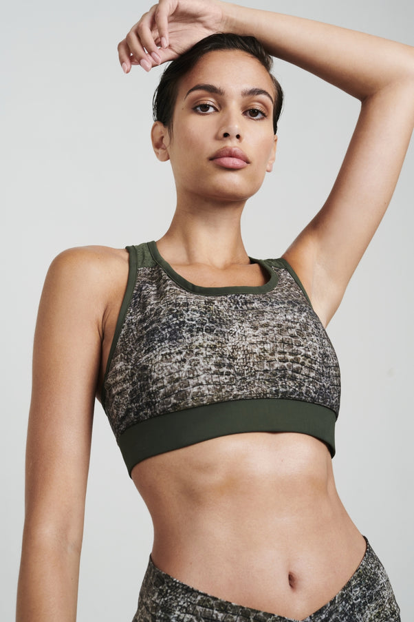 JL Bustier Da V04 | Army/Sand
