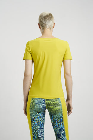 JL T-shirt Da Technical Jersey | Lime green