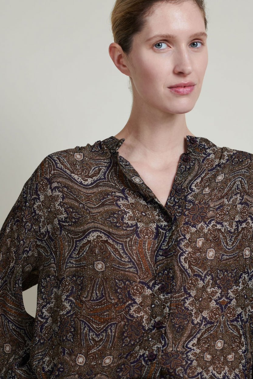 Blouse Rony Eco Viscose | Brown