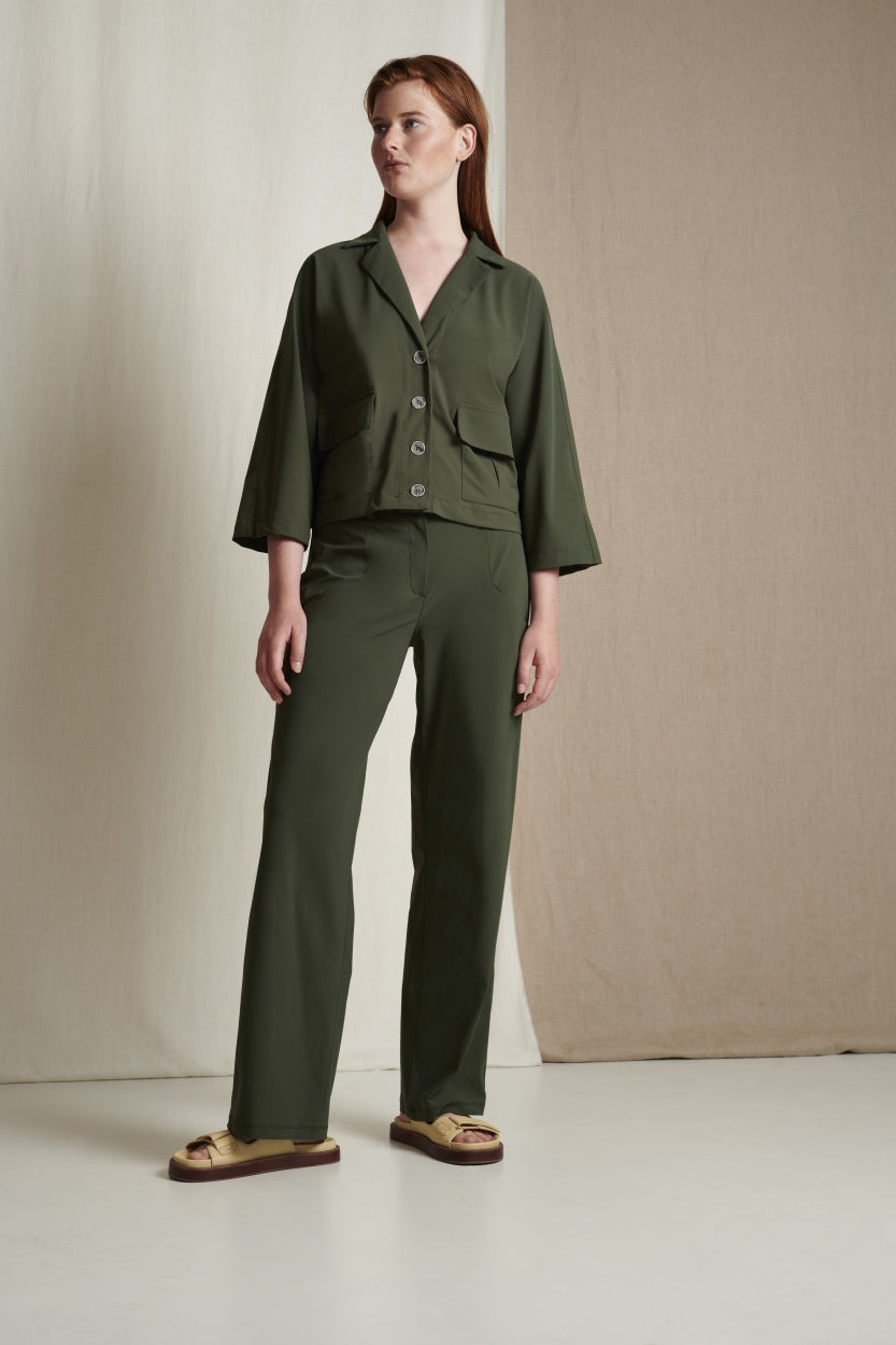 Blazer Luciana Technical Jersey | Army