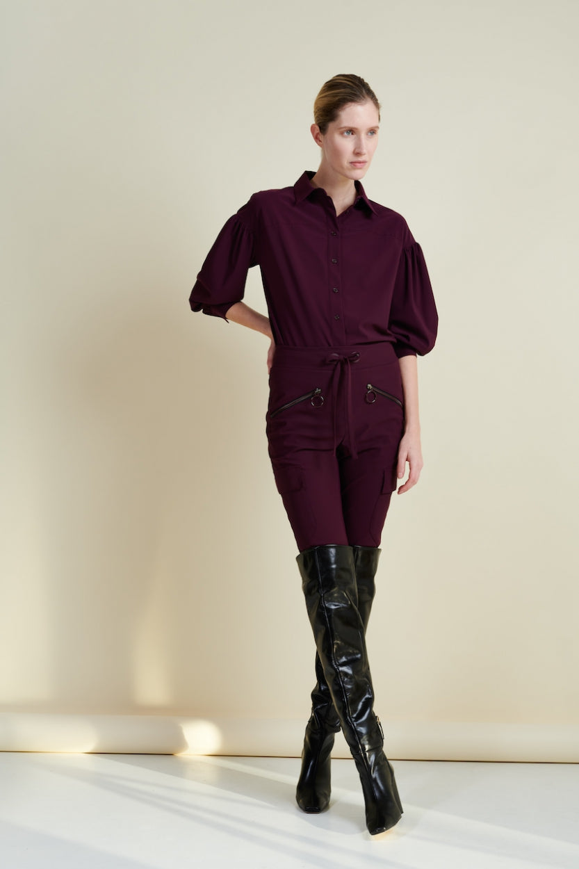Pants Gea/B Technical Jersey | Aubergine