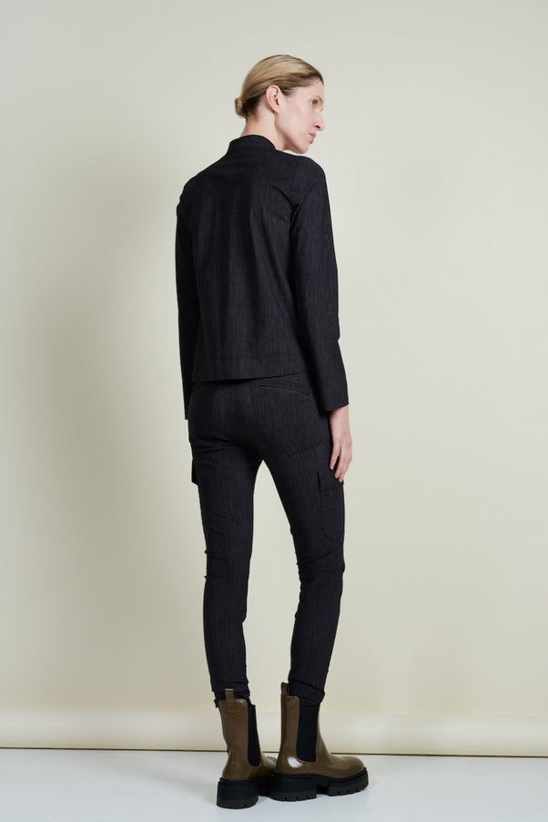 Top Atlas/LS Technical Jersey | Black Denim