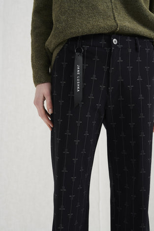 Pants Martine Technical Jersey | Black