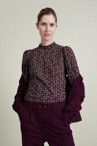 Top Camila Technical Jersey | Deep Purple