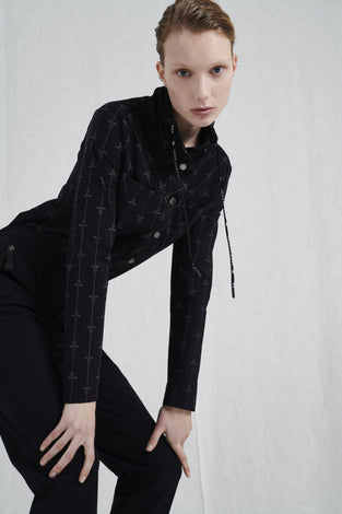 Blouse Stella Technical Jersey | Black
