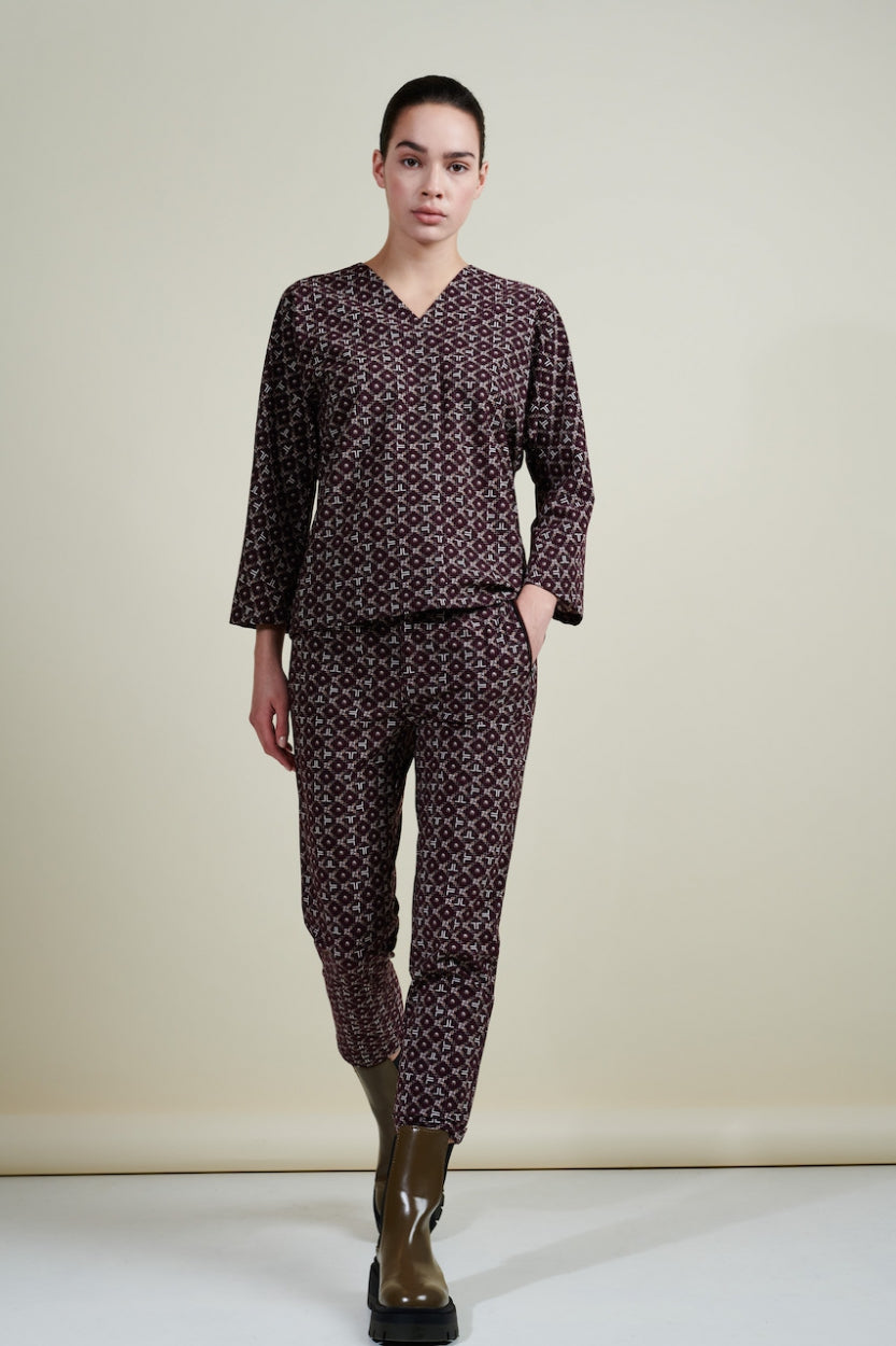 Top Veda/LS Technical Jersey | Deep Purple