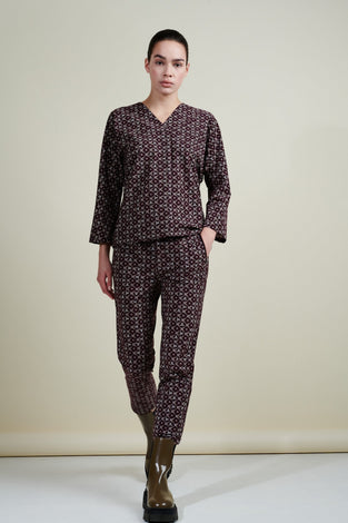 Top Veda/LS Technical Jersey | Deep Purple
