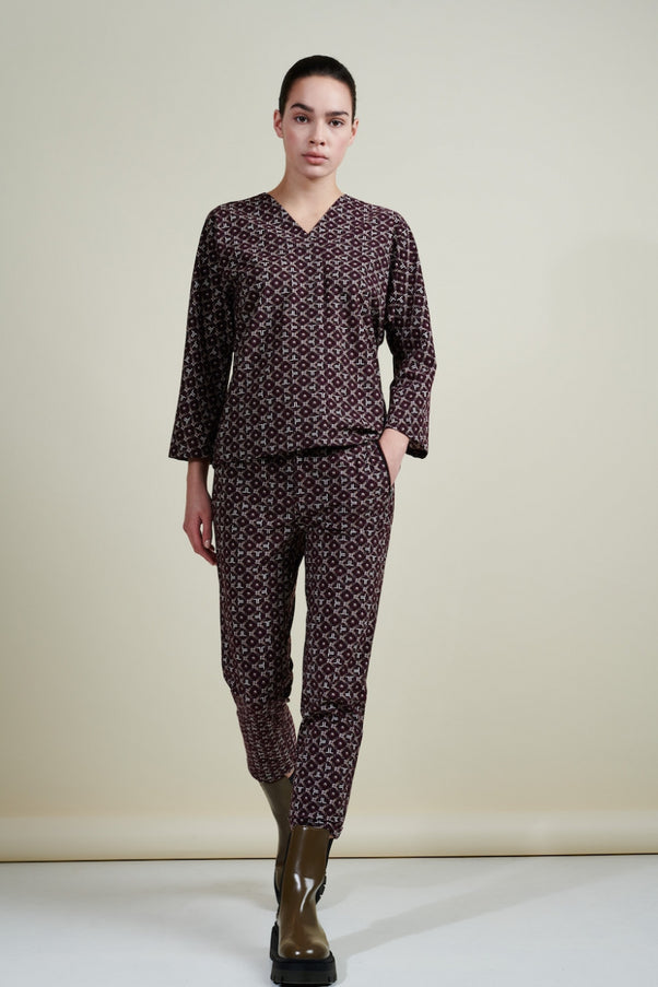Top Veda/LS Technical Jersey | Deep Purple