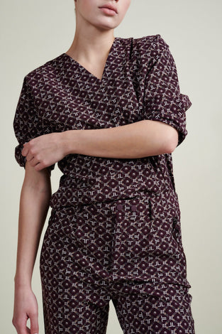 Top Veda/LS Technical Jersey | Deep Purple