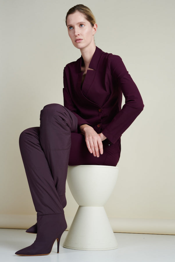 Blazer Malusi Technical Jersey | Aubergine