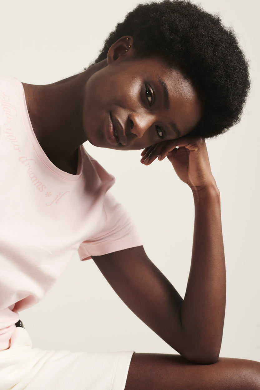 T-shirt Dreams/1 Organic Cotton | Pink