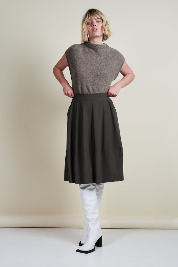 Pullover Funnelneck Pullunde | Toupe