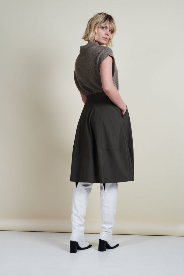 Pullover Funnelneck Pullunde | Toupe