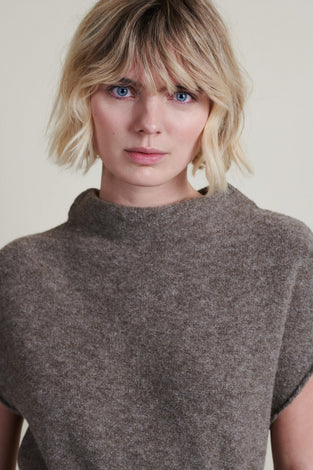 Pullover Funnelneck Pullunde | Toupe