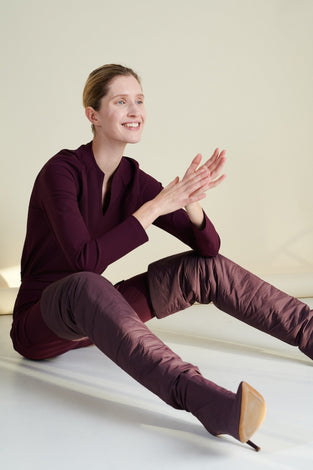Top Andre Technical Jersey | Aubergine